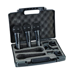 Soundsation Vocal 300PRO-3P Lot de trois microphones dynamiques portables