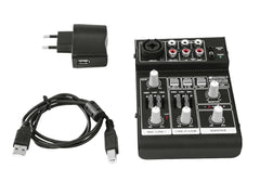 Omnitronic MRS-502USB Recording Mixer USB Audio Interface
