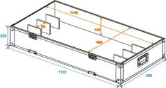 Roadinger Erweiterungsmodul Flightcase 31001090