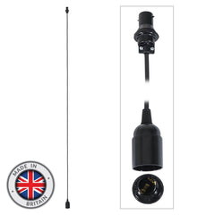 eLumen8 3.0m BC Festoon Pendant - E27 Lamp Holder