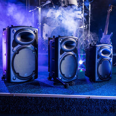 QTX QR15PA Portable PA System with Wireless Mics & USB Player *BSTOCK*