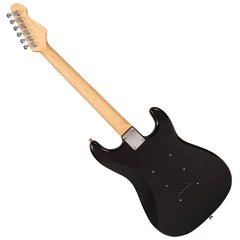 Vintage V60 Coaster Left Handed Electric Guitar Pack - Gloss Black