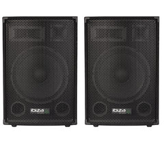 2x Ibiza Sound DISCO-15B Enceinte de sonorisation passive 15" 700W