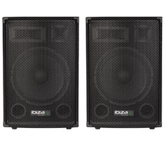 2x Ibiza Sound DISCO-15B Passive PA Speaker 15" 700W