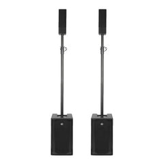 2x RCF Evox 5 Active Two Column Array Speaker System 800W