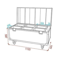 Étui Infinity pour 6 pièces iW-720 Premium Line