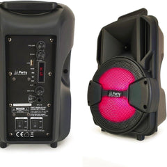 Party Mobile8 Set Aktivlautsprecher 8" 200W inkl. Ständer + Mikrofon