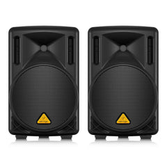 2x Enceintes de sonorisation actives Behringer B210D 200W 10"