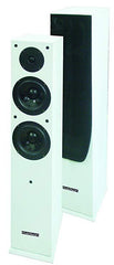 Madison Paire d'enceintes Hifi blanches
