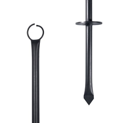 eLumen8 2.75m Festoon Pole (Pack of 2) Outdoor String Light Pole Metal Garden Festival Lighting *B-Stock