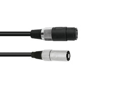 Omnitronic Adapterkabel Lautsprecher(F)/XLR(M) 1M Schwarz