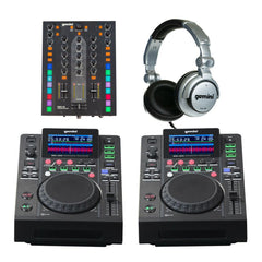 2x Gemini MDJ-600 + PMX-10 Mixer