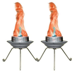 2 x Chauvet BOB LED Flame Machine Light Effect Fire DJ Disco Party Decor