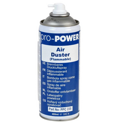 Pro Power Air Duster 400 ml pour dépoussiéreur d'équipement électronique informatique