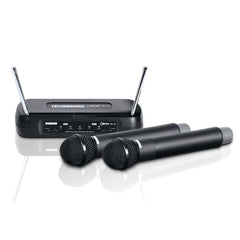LD Systems ECO 2X2 HHD 2 Dual - Wireless Mic System with 2 x Dynamic Mic