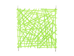 EUROPALMS Tringle de séparation de pièce vert 4x