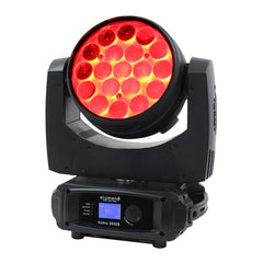 4x eLumen8 Kudos 350ZS 19 x 15W RGBW LED Moving Head Zoom Wash inkl. Gehäuse