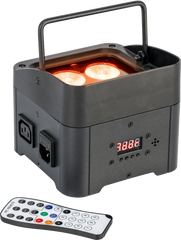 Ibiza Light TBOX-QUAD4 LED Uplighter Par RGBW pour la décoration du lieu