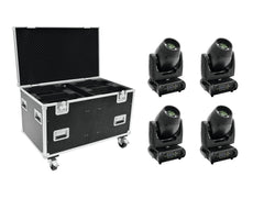 Futurelight Set 4X Dmb-160 Led Moving-Head + Koffer