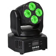 JB Systems Clubwash Mini LED Moving Head 4x 12W Hex RGBAWUV