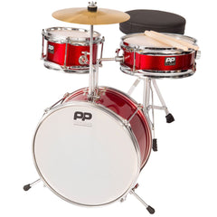 Pp Junior 3pc Drum Kit Red