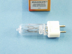 4 x Omnilux Lamp Halogen Bulb Fresnel Light 230V 300W GY-9.5 180h