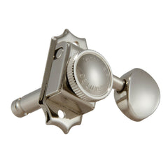 Grover Vintage Locking Machine Head 6 Inline - Nickel