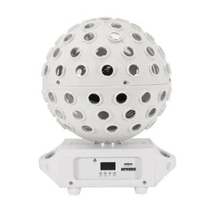 2x Equinox Asteroid White – 5 x 40W RGBW LED Multi-Beam Mirrorball Effect Light Bundle