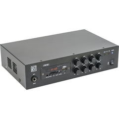 BST APM1060 AMPLIFICATEUR MIXEUR PA COMPACT 60W USB, SD, BLUETOOTH, FM &amp; TÉLÉCOMMANDE