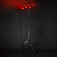 QTX Recharge Performer: Battery LED PAR Bar with Tripod *B-STOCK*