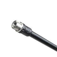 Gravity MS 2222 B Pied de micro court avec base ronde et perche télescopique