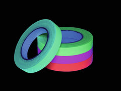 Zubehör Gaffa Tape 19 mm x 25 m neongrün, UV-aktiv