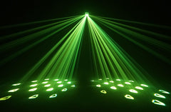2x Equinox Merlin 80W Multi-Gobo Barrel Effect Light