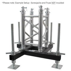 Global Truss Screwjack Base - Standard (GS34BSN1)