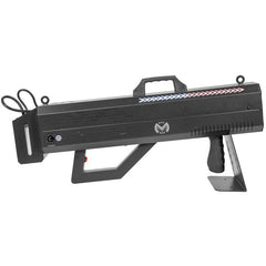 2x Mac Mah Fog Blaster 1500 RGB Handheld Portable 1500W Smoke Machine inc 5L Fluid