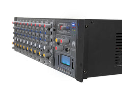 Omnitronic RM-1422Fxa Powered Rack Mixer Amplifier 2 x 400W Bluetooth
