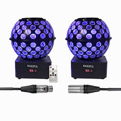 2x Ibiza Light Starball Dual inc. Remote and Cable