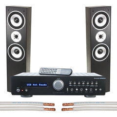 Amplificateur/récepteur HiFi Pulse SRA-160USB (Bundle)