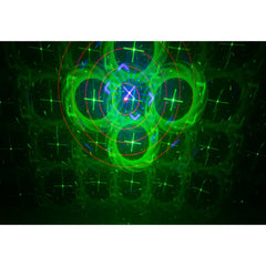 Ibiza TINYLED-LASRGB Battery Pocket Size 3W RGB LED & Laser Effect