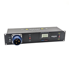 Penn Elcom 2U 32A Two Channel Rack Mount PDU with 32A Input & 2x Powercon 16A Output Power Distro