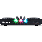 Contrôleur DJ Numark Party Mix Live avec casque Numark HF125 + ensemble ordinateur portable