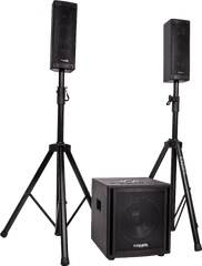 Ibiza Sound CUBE104 Système audio 800 W 2.1 10" PA actif