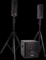 Ibiza Sound CUBE104 800W 2.1 10" Sound System PA Active
