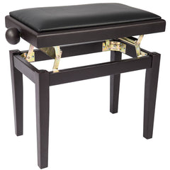 Kinsman Adjustable Piano Bench Satin Rosewood