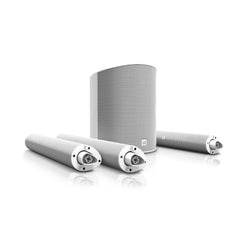 LD Systems MAUI Système de sonorisation colonne ultra portable 5 W avec mixeur et Bluetooth blanc