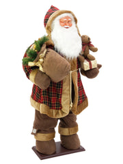 Europalms Bushy Beard Santa, aufblasbar mit integrierter Pumpe, 160 cm