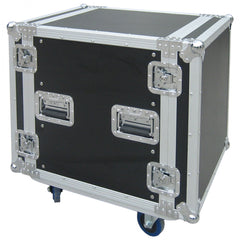 Jv Case RACK CASE 12U Flightcase en bois avec roues PA Studio Rack