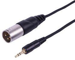 Pulse LEAD 3,5 mm stéréo Mini JACK vers XLR mâle 3 broches 5 M câble audio pour téléphone portable