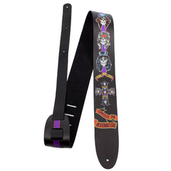 Perris 11008 2.5" Guns And Roses Appetite For Destruction Leather Guitar Strap