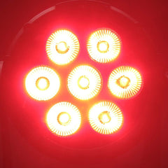 Cameo FLAT PROA 7 Lampe PAR LED FLAT RGBWA 7 x 10 W en noir
